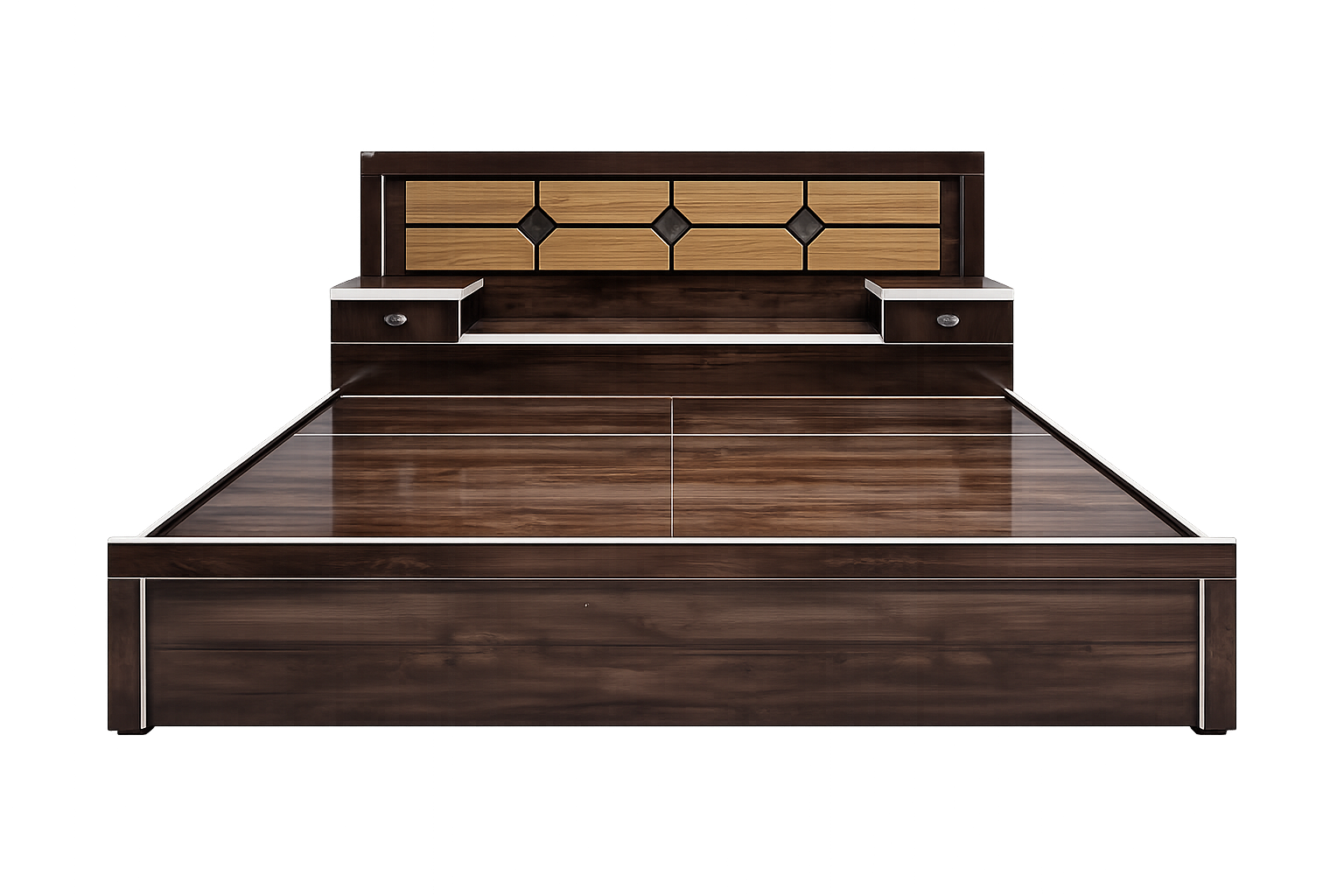 BED BE24 72*72 PLY COUNTER CNC JALI PVC LAM H48
