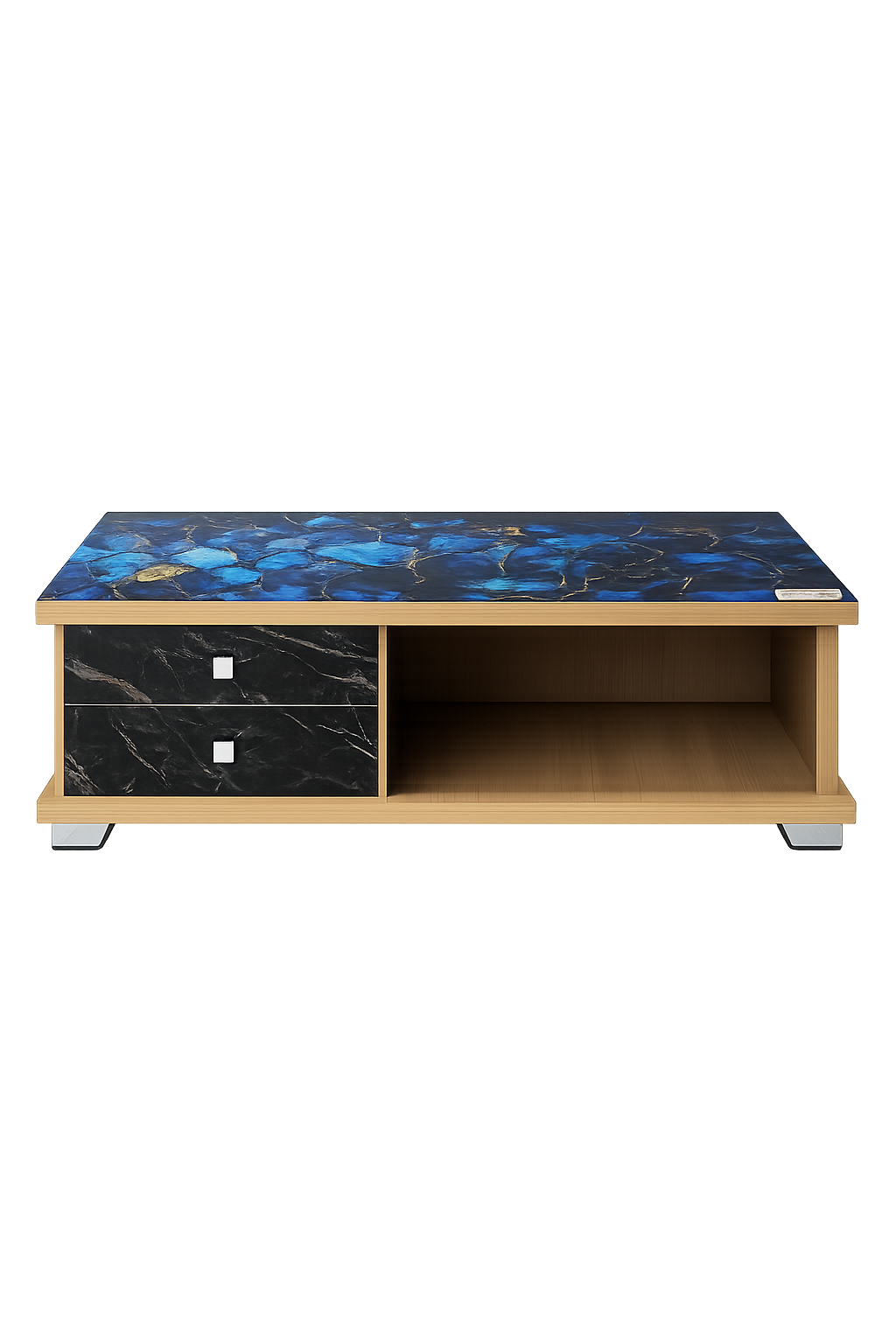 TEA TABLE TTE7 18*42 CNC JALI GLASS