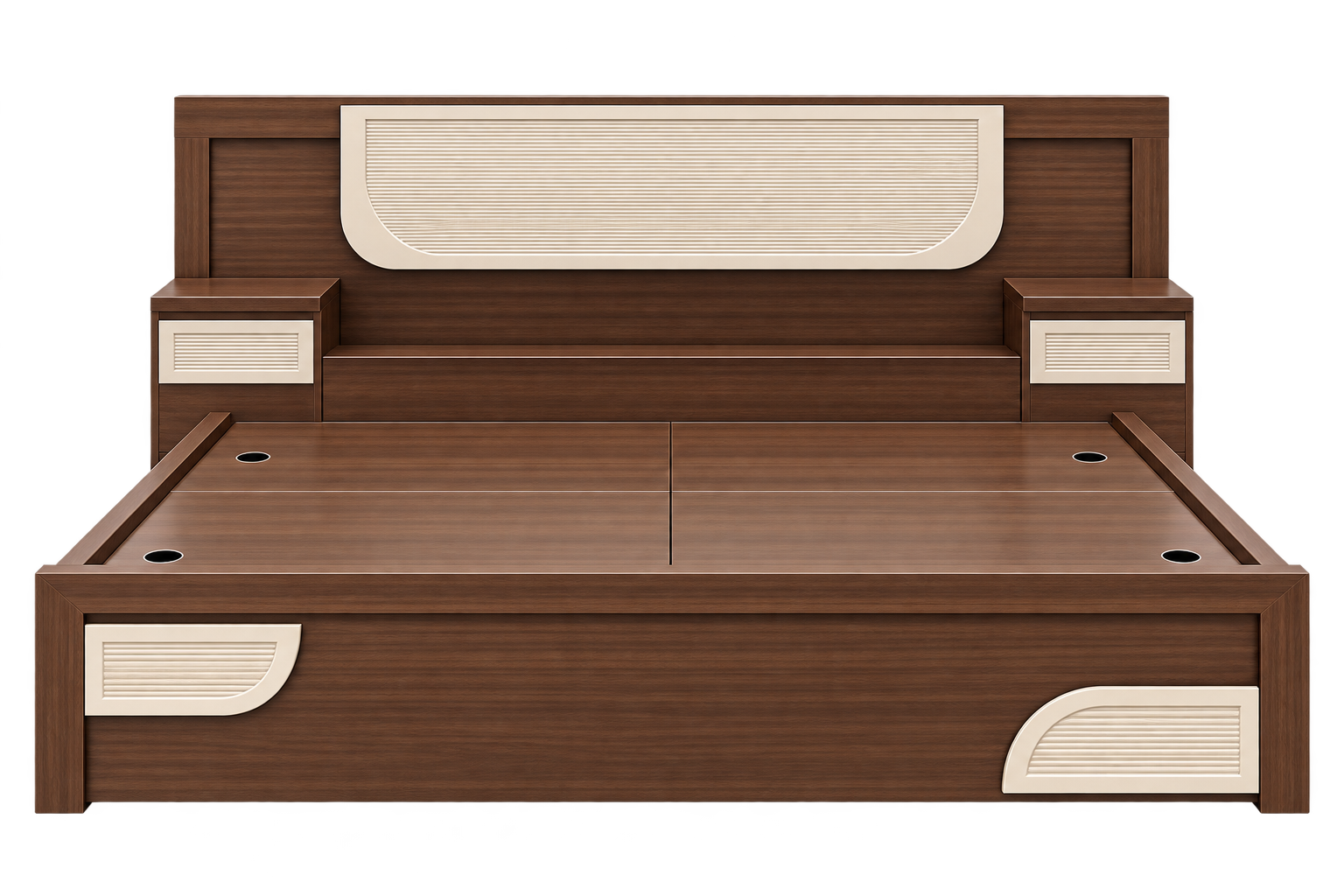 bed  counter with small pvc lam h42